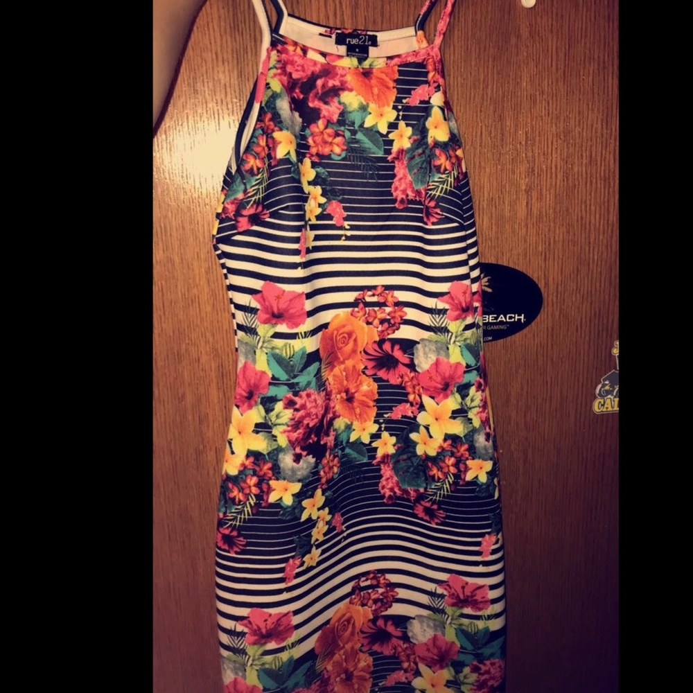 A floral dress